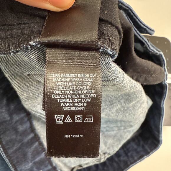 Kenneth Cole Jeans Mens 30x30 Blue Denim Slim Fit Stretch Straight Classic - Picture 11 of 13